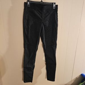 No Boundaries Y2K Black and Gray Pinstripe Medium Junior Jeggings
